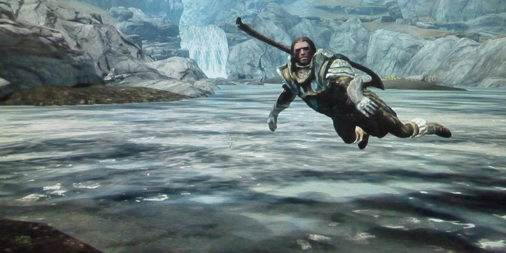 Skyrim Player in Game Character Creator Made Kratos Avatar Thumbnail