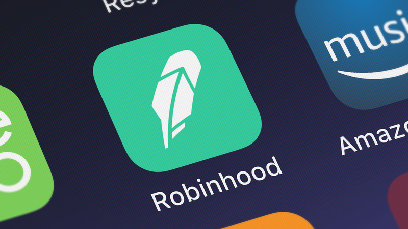 robinhood on smartphone
